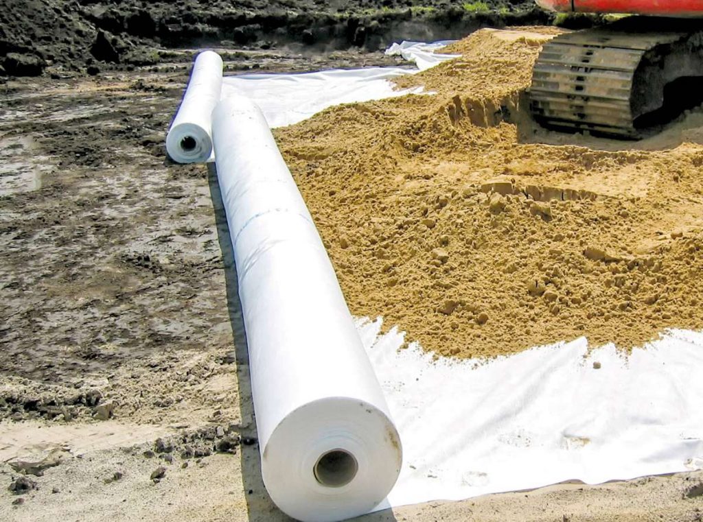 Short Fiber Needle Punched Geotextile
